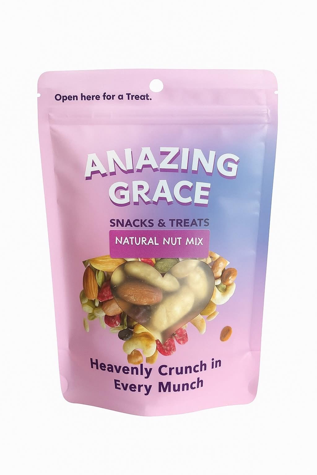 Natural Nut Mix (6 bags)