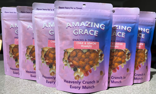 Chili & Lemon Peanuts (6 bags)